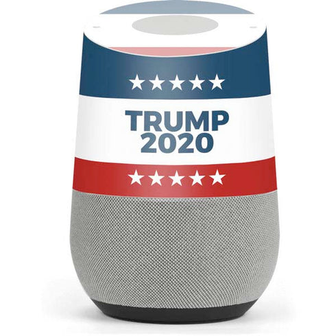 Trump 2020 Red White and Blue Google Home Skin
